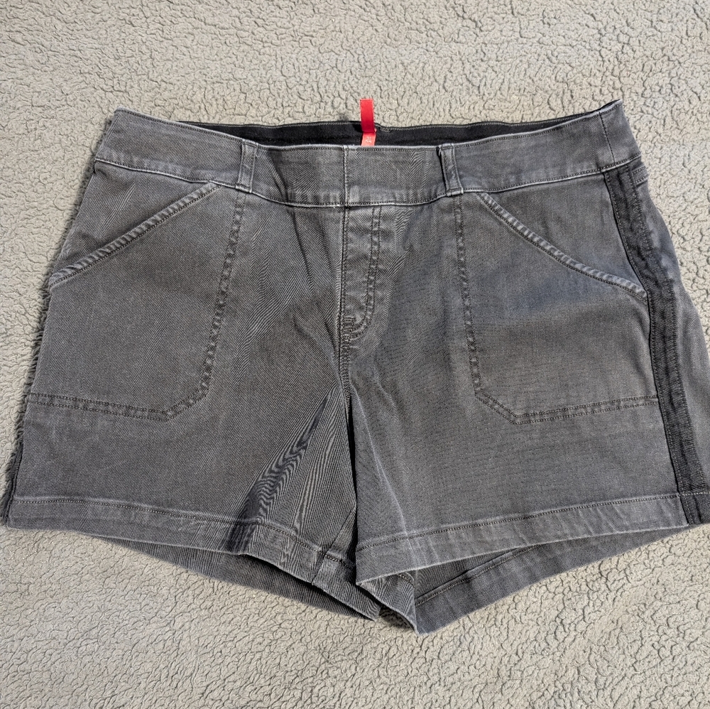 SPANX Stretch Twill Shorts 4" XL